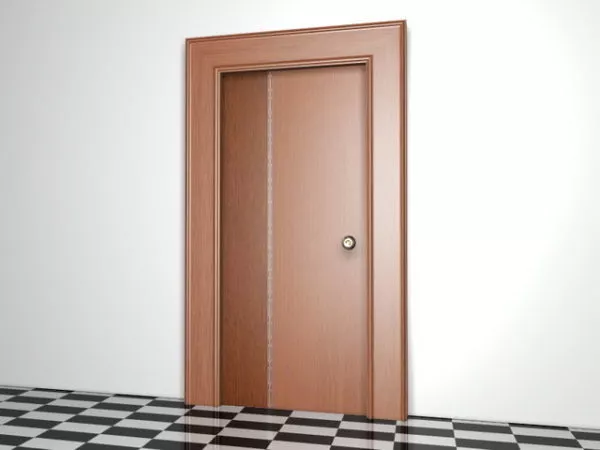 House Flush Interior Door 3d model House Flush Interior Door 3d model