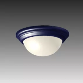 Kitchen Flush Mount Ceiling Lamp 3d model