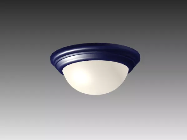Kitchen Flush Mount Ceiling Lamp 3d model Kitchen Flush Mount Ceiling Lamp 3d model