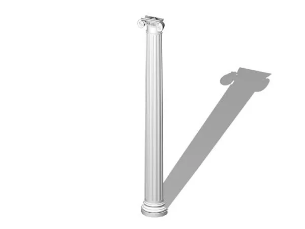 Roman Corinthian Column 3d model Roman Corinthian Column 3d model