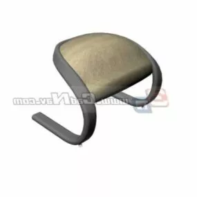 Furniture Footrest And Footstool 3d model