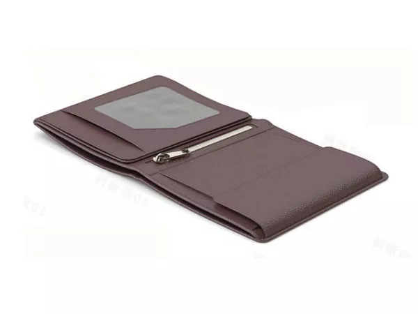 Fashion Fossil Trifold Wallet 3d model Fashion Fossil Trifold Wallet 3d model