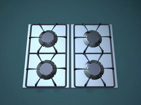 Gas Stove Bosch 3d model