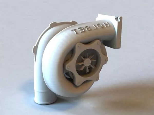 Horizontal Wind Turbine 3d model