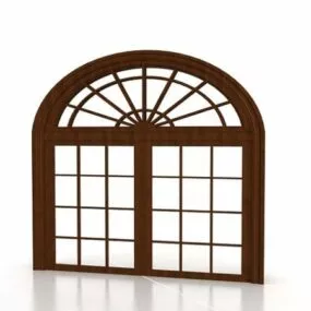 French Casement Window 3d model