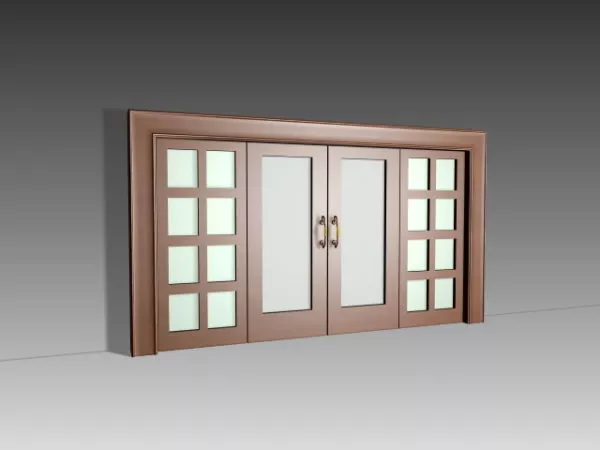 Office Partition Module 3d model
