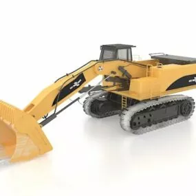 Construction Front End Loader 3d model