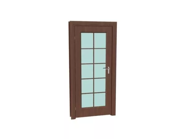 Furniture Frosted Glass Bedroom Door 3d model Furniture Frosted Glass Bedroom Door 3d model