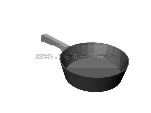 Casserole Pan 3d model