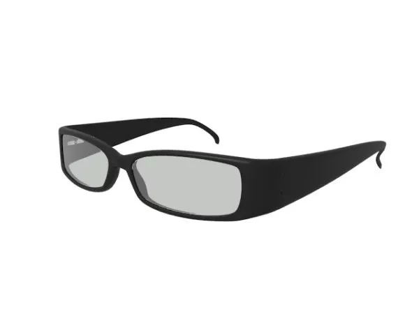 Sunglass Black 3d model