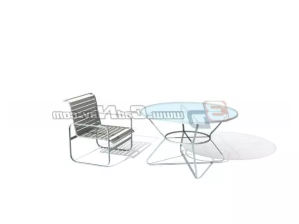 European Garden Patio Furniture 3d model European Garden Patio Furniture 3d model