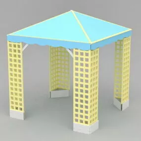 Outdoor Garden Pavilion 3d model