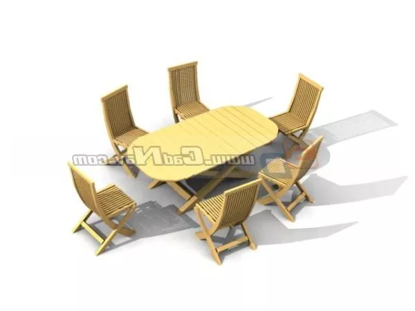 Garden Furniture Restaurant Sets 3d model Garden Furniture Restaurant Sets 3d model