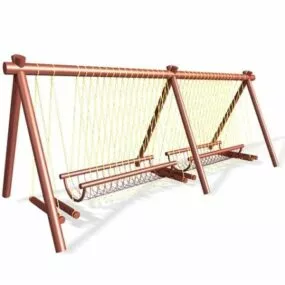 Outdoor Garden Climbing Frame 3d model