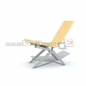 Garden Furniture Deck Chair Design 3d model