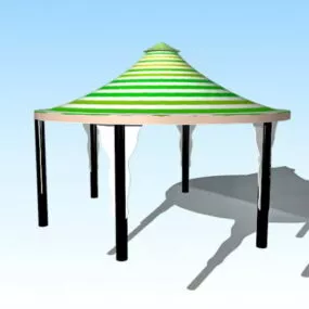 Outdoor Garden Gazebo Canopy 3d model
