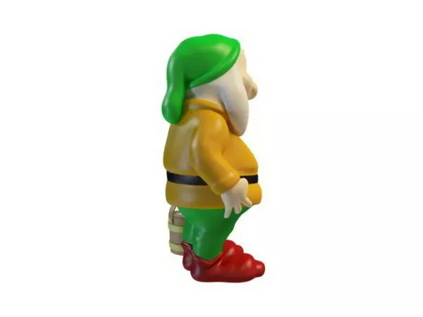 Garden Gnome Statue 3d model Garden Gnome Statue 3d model
