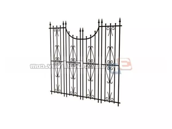 Ancient Old Chinese Gate 3d model