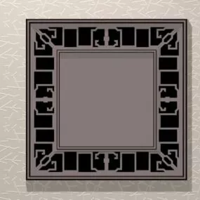 Home Garden Window Design 3d model