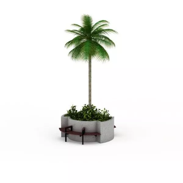 Green Park Design 3d model