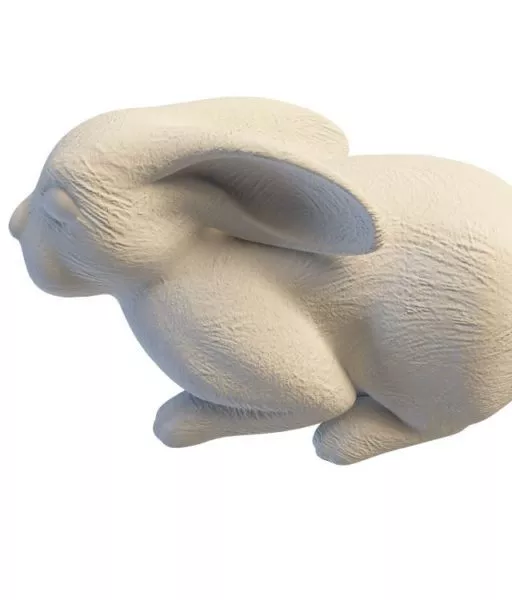 Garden Rabbit Statue 3d model Garden Rabbit Statue 3d model