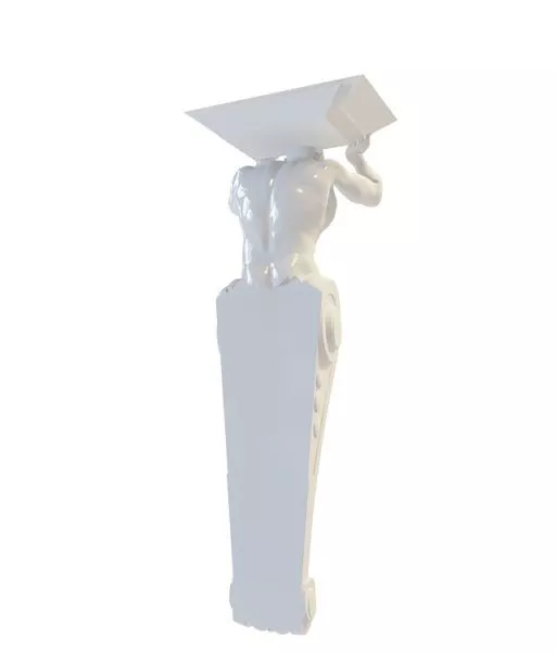 Garden Stone Sculpture 3d model Garden Stone Sculpture 3d model