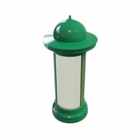 Outdoor Garden Wall Lamp 3d model