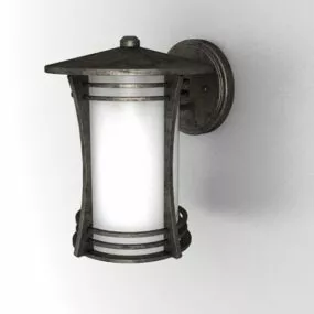 Outdoor Garden Wall Mount Lighting 3d model