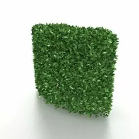 Garden Green Corner Hedge 3d model