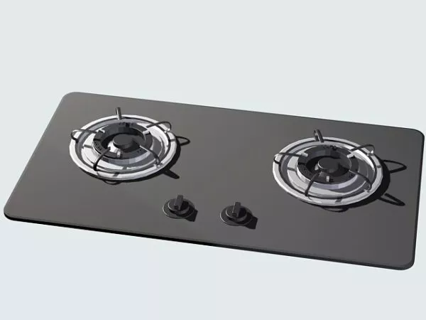 Gas Stove Fornelli 3d model
