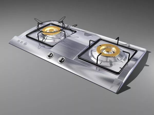 Gas Stove Gefest 3d model