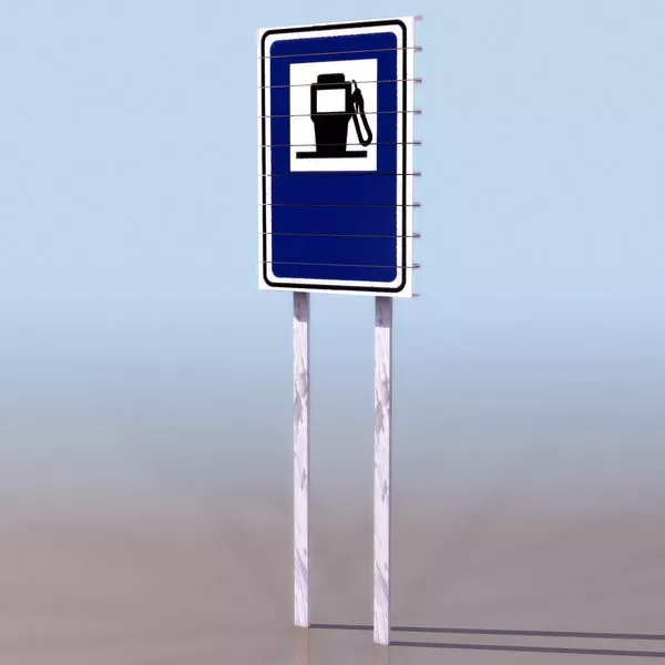 Fire Station Building 3d model