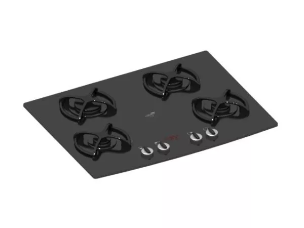 Gas Stove Kitchen Cooktop 3d model Gas Stove Kitchen Cooktop 3d model