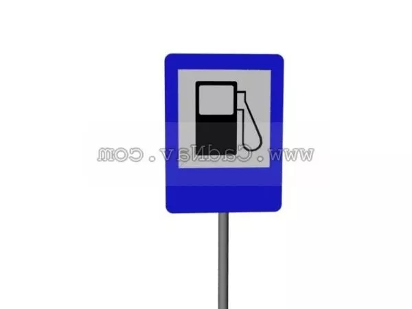 Traffic Sign Package 3d model