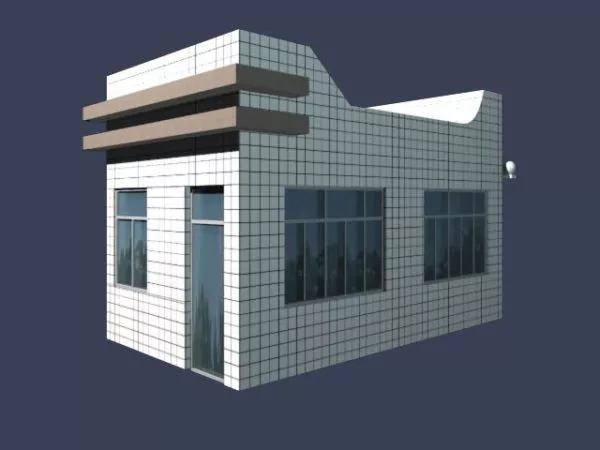 Classic Gate Rails 3d model