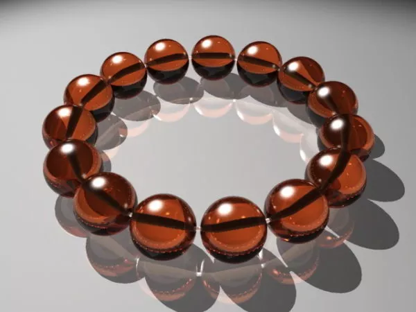Gemstone Bracelet 3d model Gemstone Bracelet 3d model