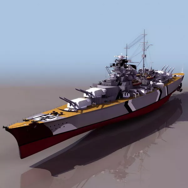 Zeppelin Battleship 3d model