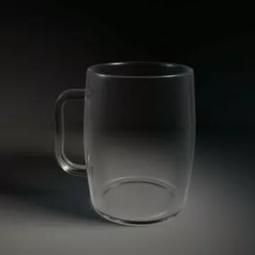 Kitchen Glass Drinking Cup 3d model