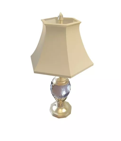 Brass Antique Hotel Table Lamp 3d model Brass Antique Hotel Table Lamp 3d model