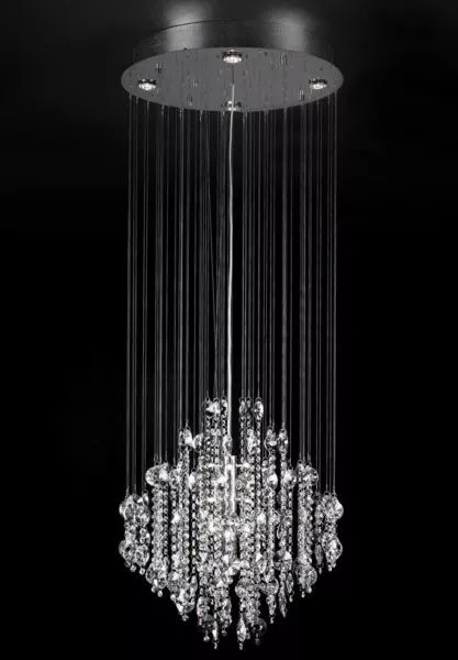 Glass Drop Home Chandelier 3d model Glass Drop Home Chandelier 3d model