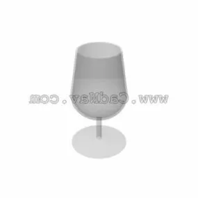Kitchen Glass Goblet 3d model