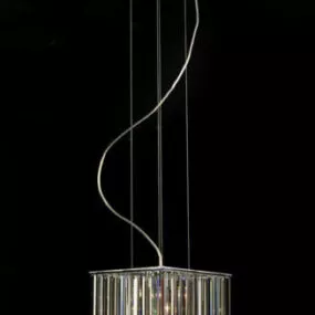 Living Room Glass Hanging Lamp 3d model