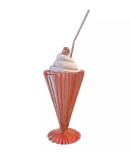 Cream Can 3d model