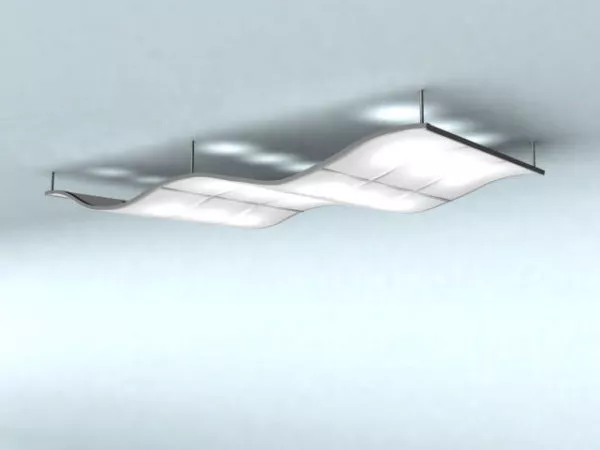 Home Square Modern Ceiling Lamp 3d model Home Square Modern Ceiling Lamp 3d model