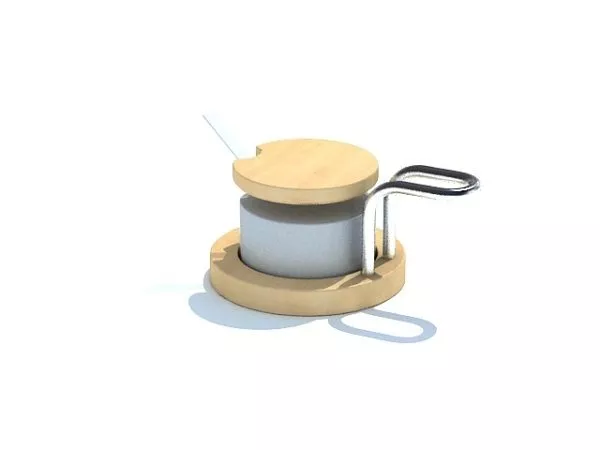Kitchen Glass Sugar Jar 3d model Kitchen Glass Sugar Jar 3d model