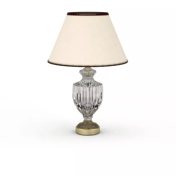 Antique Style Glass Table Lamp 3d model Antique Style Glass Table Lamp 3d model
