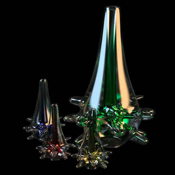 Home Decor Glass Vase 3d model Home Decor Glass Vase 3d model