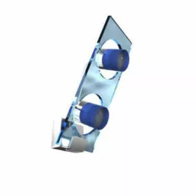Glass Wall Lamp Decoration 3d model