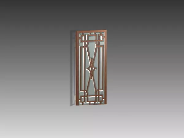 Glass Wooden Window Inserts 3d model Glass Wooden Window Inserts 3d model