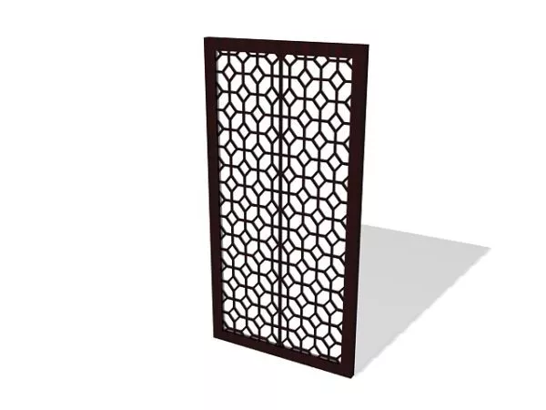 Office Partition Module 3d model